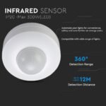 Senzor de mișcare infraroșu 360° - Image 4