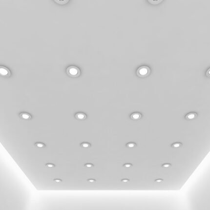 Downlight LED 10W Bluetooth Dimabilă și Rezistentă la foc ramă schimbabilă IP65