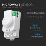 Senzor Microwave Alb functie manuală de anulare - Image 4