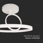 37W LED Lampă pentru Plafon Albă 500*200mm Rotundă 4000K - Image 4