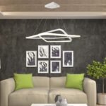 50W LED Designer Metal Light Suspendat 600 x 600 x 1200mm Alb 4000K Dimabil - Image 2