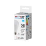 Bec LED Cip SAMSUNG 17W E27 A65 Plastic 6400K Dimabil - Image 3