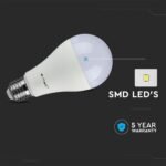 Bec LED Cip SAMSUNG 17W E27 A65 Plastic 6400K Dimabil - Image 5