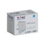 30W Proiector LED cu Senzor PIR Cip SAMSUNG Corp Alb 4000K 1M Cable - Image 3