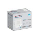 50W Proiector LED cu Senzor PIR Cip SAMSUNG Corp Alb 4000K 1M Cable - Image 3