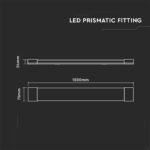 50W Lampă LED Cip SAMSUNG 150cm 120 lm/W 4000K - Image 5