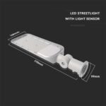 Lampă Stradală LED Cip SAMSUNG Senzor  50W 6500K 100 lm/W - Image 5