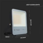 50W Proiector LED G8 Corp Negru 6400K 185 lm/W - Image 3