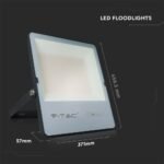 200W Proiector LED SMD Corp Negru 4000K 185 lm/W - Image 4