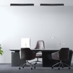 Lampă Lineară LED SAMSUNG 40W Aplicat Corp Negru 6400K