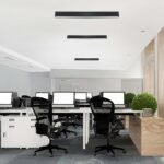 Lampă Lineară LED SAMSUNG 40W Aplicat Corp Negru 6400K - Image 2