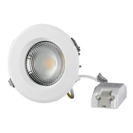 40W LED COB Downlight cu Reflector  A++ Rotund 6000K