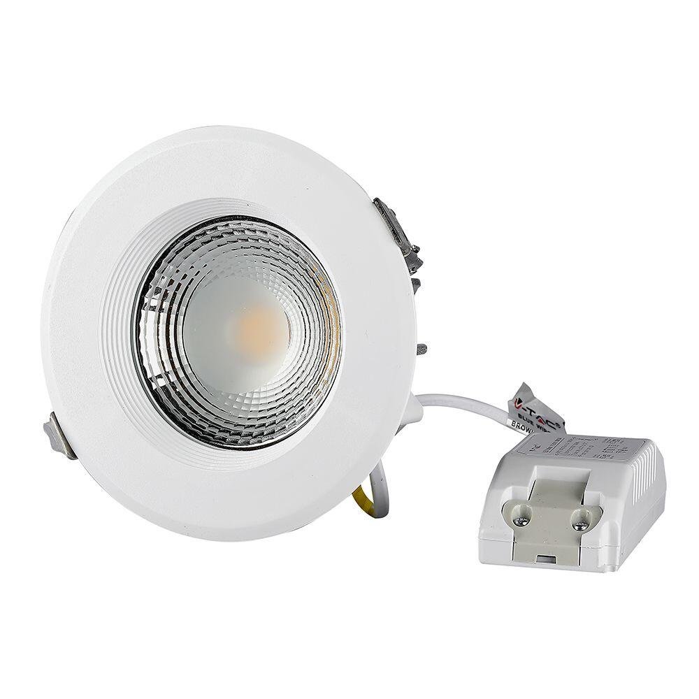 40W LED COB Downlight cu Reflector  A++ Rotund 6000K