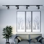 35W LED Proiector pe Șină Corp Negru 4000K  - Image 2