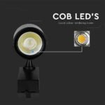 35W LED Proiector pe Șină Corp Negru 4000K  - Image 5