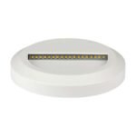 2W LED Lumină pentru Treaptă Corp Alb Rotund 4000K