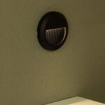 2W LED Lumină pentru Treaptă Corp Negru Rotund 4000K - Image 2