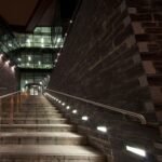 3W LED Lumină pentru Treaptă Corp Negru Dreptunghiular 4000K - Image 2