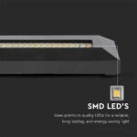 3W LED Lumină pentru Treaptă Corp Negru Dreptunghiular 4000K - Image 5