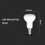 Bec LED Cip SAMSUNG 4.8W E14 R50 Plastic 4000K - Image 5