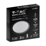 30W-60W-30W Plafonieră LED Designer Cu Telecomandă Culoare Interschimbabilă Dimabil Înstelat - Image 3