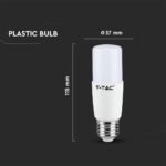 Bec LED Cip SAMSUNG 7.5W  E27 T37 Plastic 6500K - Image 3