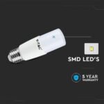 Bec LED Cip SAMSUNG 7.5W  E27 T37 Plastic 6500K - Image 4