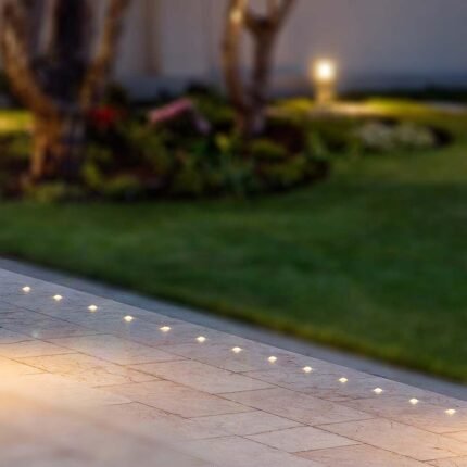 1W LED Lumină pentru Treaptă Alb 2Direcții 6500K
