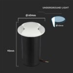 1W LED Lumină pentru Treaptă Alb 2Direcții 6500K - Image 3