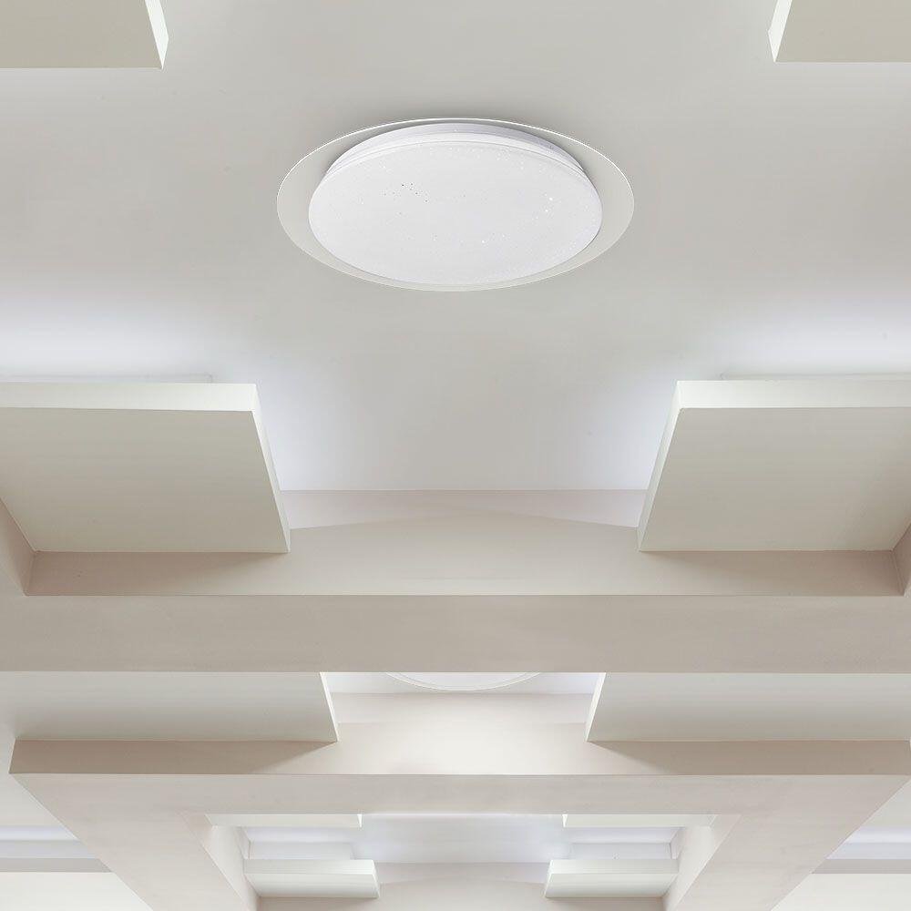 20W-40W-20W Plafonieră LED Designer Cu Telecomandă CCT Culoare Interschimbabilă Φ400 70mm Înstelat