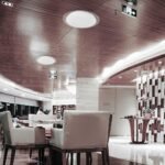 20W-40W-20W Plafonieră LED Designer Cu Telecomandă CCT Culoare Interschimbabilă Φ400 70mm Înstelat - Image 2