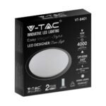 20W-40W-20W Plafonieră LED Designer Cu Telecomandă CCT Culoare Interschimbabilă Φ400 70mm Înstelat - Image 3