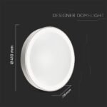 20W-40W-20W Plafonieră LED Designer Cu Telecomandă CCT Culoare Interschimbabilă Φ400 70mm - Image 4