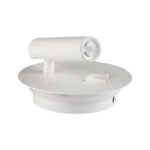 3W+6W LED Lampă Hotel Side Albă 3000K