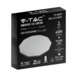 30W 60W30W Plafonieră LED Designer Cu Telecomandă CCT Culoare Interschimbabilă Diamond Rotund - Image 4