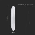 30W 60W30W Plafonieră LED Designer Cu Telecomandă CCT Culoare Interschimbabilă Diamond Rotund - Image 5