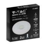 20W-40W-20W Plafonieră LED Designer Cu Telecomandă CCT Culoare Interschimbabilă Φ350  Rotund - Image 3