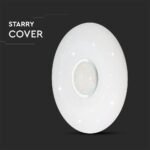 20W-40W-20W Plafonieră LED Designer Cu Telecomandă CCT Culoare Interschimbabilă Φ350  Rotund - Image 5
