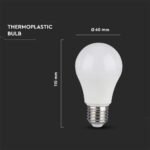 Bec LED Cip SAMSUNG 10.5W E27 A58 Plastic 6500K - Image 4