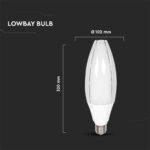 Bec LED Cip SAMSUNG 60W E40 Olive Lamp 6500K - Image 4