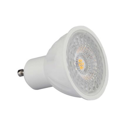 Spot LED Cip SAMSUNG GU10 6W  Ripple Plastic 110°D 3000K