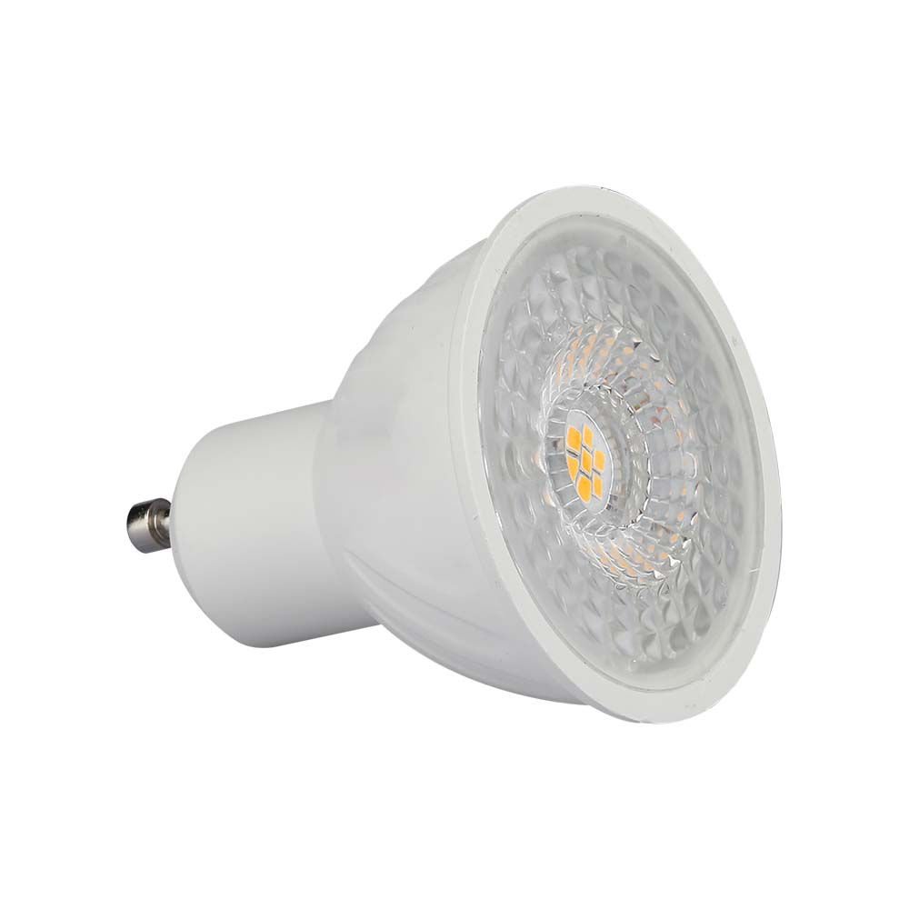 Spot LED Cip SAMSUNG GU10 6W  Ripple Plastic 110°D 3000K