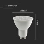Spot LED Cip SAMSUNG GU10 6W Ripple Plastic 10°D 3000K - Image 3