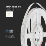 Bandă LED SMD3528 60LED Galbenă IP20 3.2W/m - Image 5
