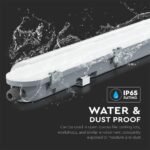 LED Lampă Rezistentă la Apă M-Series Cip SAMSUNG 60cm 18W 6400K Milky Cover 120lm/W - Image 5