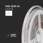 Bandă LED SMD3528 60LEDs 6500K IP65 - Image 5