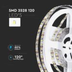 Bandă LED SMD3528 120 LEDs High Lumen 4000K IP20 - Image 5