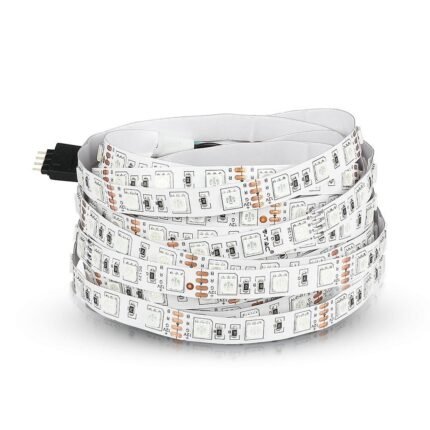 Bandă LED SMD5050 60 LEDs RGB Non-waterproof