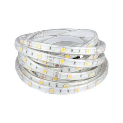 Bandă LED SMD5050 30 LEDs 3000K IP65