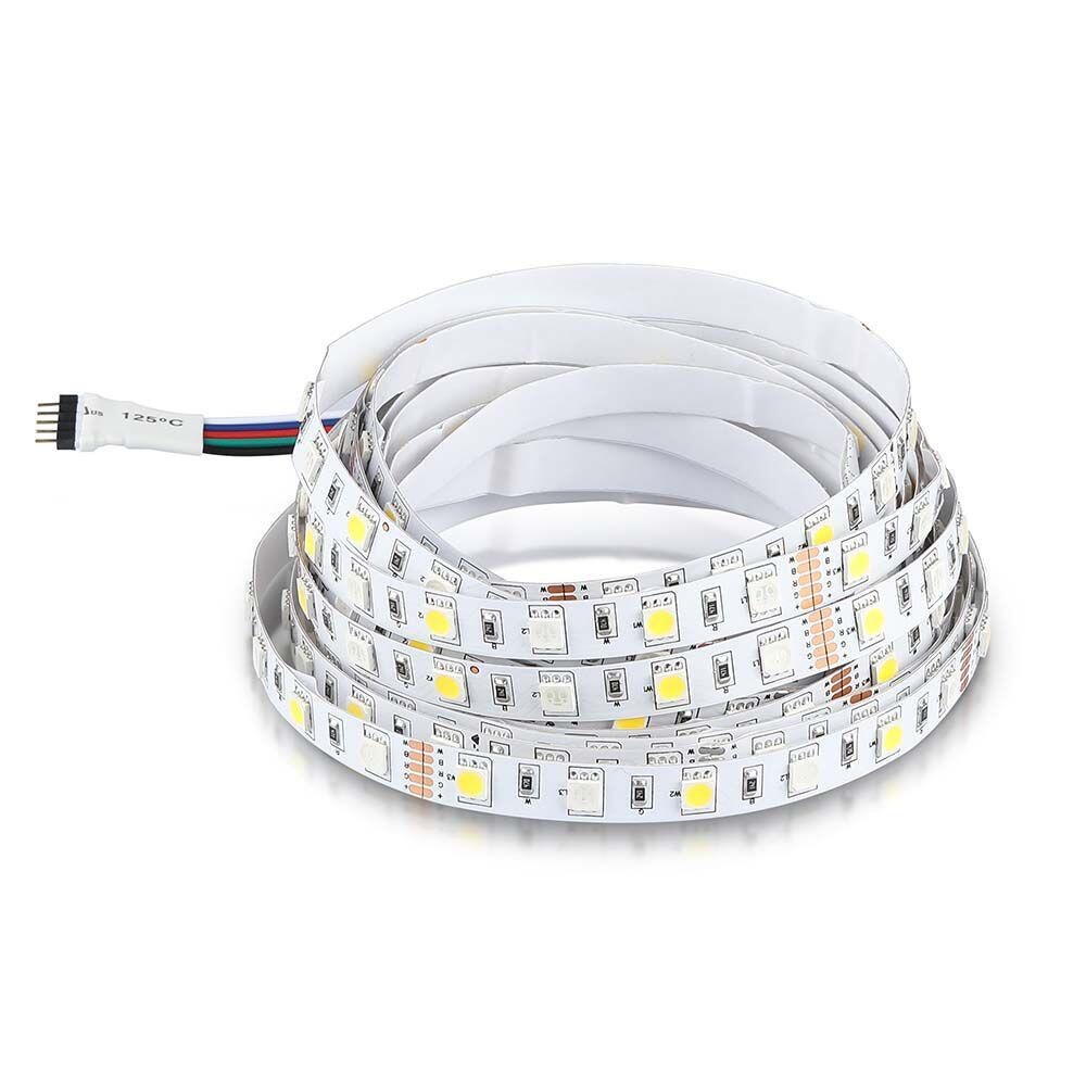 Bandă LED SMD5050 60 LEDs IP20 RGB + 6400K